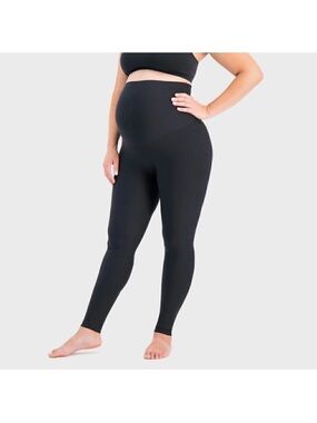 The Glowe black maternity legging 28”